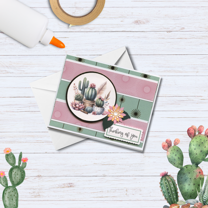 Cardmaking Kit, Sunny Succulents